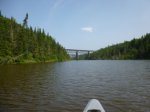 Click to enlarge Neys Provincial Park, Ontario, Canada. Canoeing on Little Pic River.