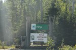 Click to enlarge Neys Provincial Park, Ontario, Canada. Entrance sign