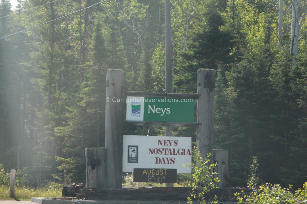 Neys Provincial Park, Ontario, Canada