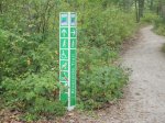 Click to enlarge The Pinery Provincial Park, Ontario, Canada. Riverside Trail sign at Pinery Provincial Park