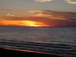 Click to enlarge The Pinery Provincial Park, Ontario, Canada. Sunset over Lake Huron at Pinery Provincial Park.