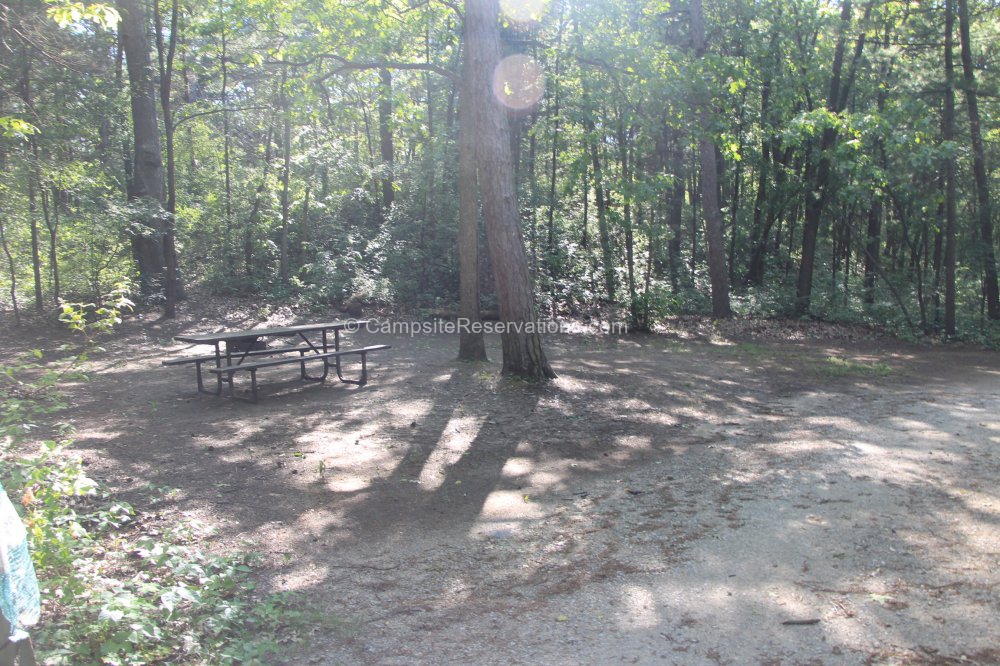 Photo of Campsite 687 in Riverside Campground at The Pinery Provincial ...