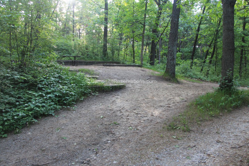 Campsite 696 in Riverside Campground at The Pinery Provincial Park ...