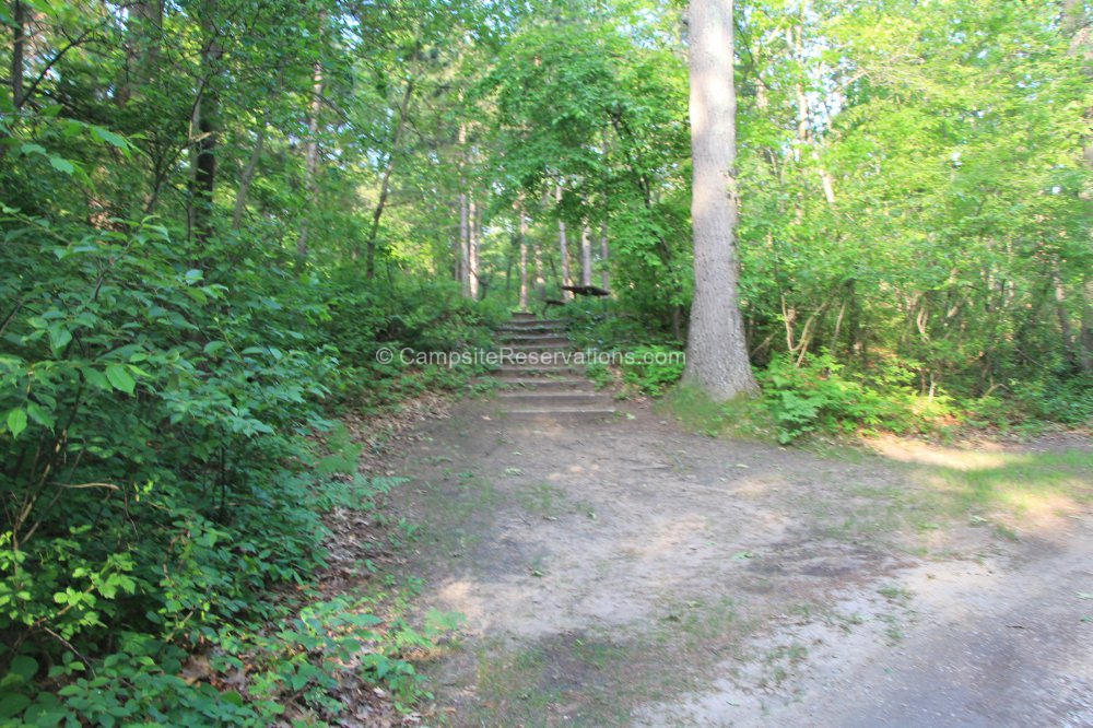Photo of Campsite 706 in Riverside Campground at The Pinery Provincial ...