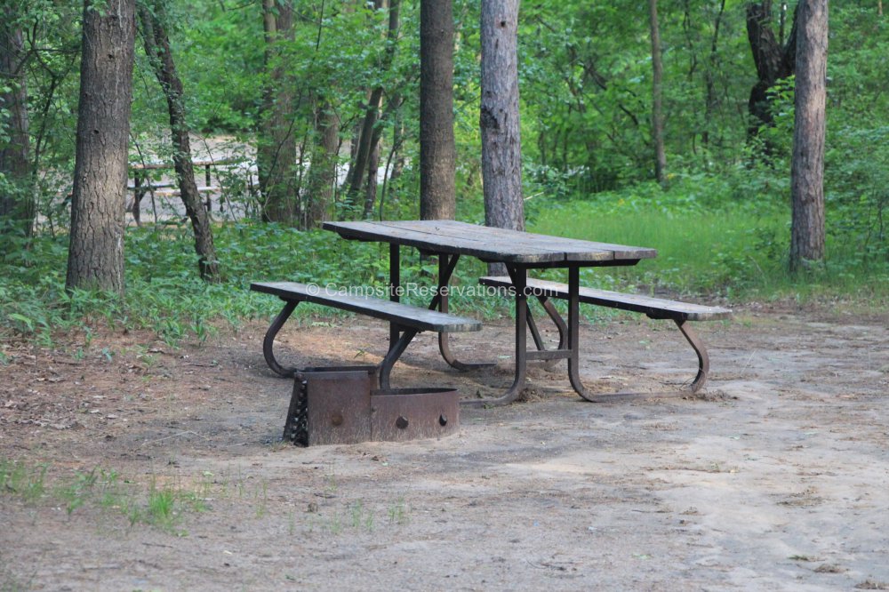 Campsite 818 in Riverside Campground at The Pinery Provincial Park