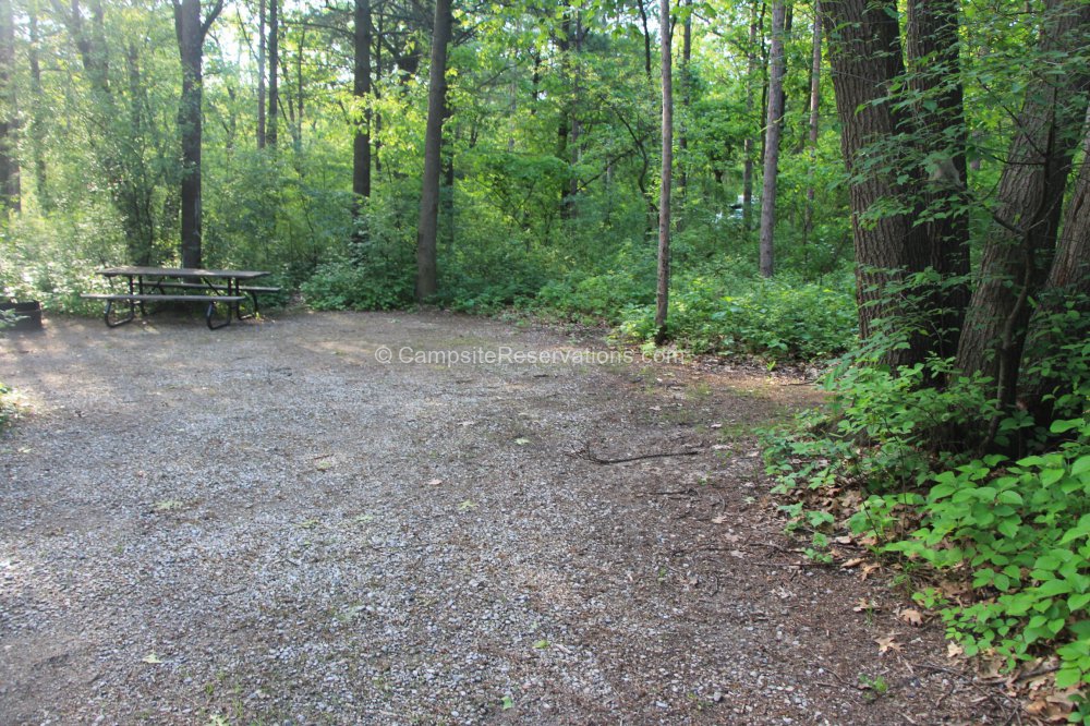 Photo of Campsite 719B in Riverside Campground at The Pinery Provincial ...
