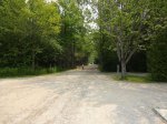 Click to enlarge Point Farms Provincial Park, Ontario, Canada. Main road in Colborne campground