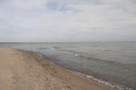 Click to enlarge Rondeau Provincial Park, Ontario, Canada. Beach near camping area.