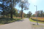 Click to enlarge Rondeau Provincial Park, Ontario, Canada. Park roads good for biking.