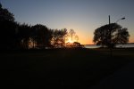 Click to enlarge Rondeau Provincial Park, Ontario, Canada. Sunset over the bay