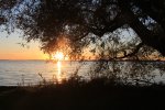 Click to enlarge Rondeau Provincial Park, Ontario, Canada. Sunset over the bay.