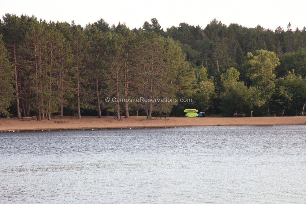 Jingwakoki East Campground at Samuel de Champlain Provincial Park