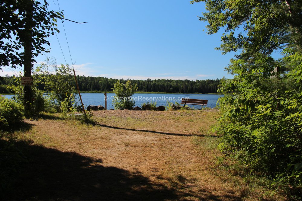 Jingwakoki East Campground at Samuel de Champlain Provincial Park