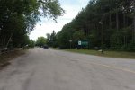 Sauble Falls Provincial Park, Ontario, Canada. Entrance to park