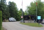Sauble Falls Provincial Park, Ontario, Canada. Park office