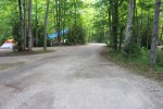 Click to enlarge Sauble Falls Provincial Park, Ontario, Canada. Road in camp ground.