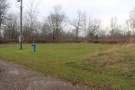 Selkirk Provincial Park, Ontario, Canada. Horseshoe pits near the camping area.