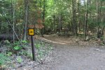 Click to enlarge Silent Lake Provincial Park, Ontario, Canada. Trail to beach