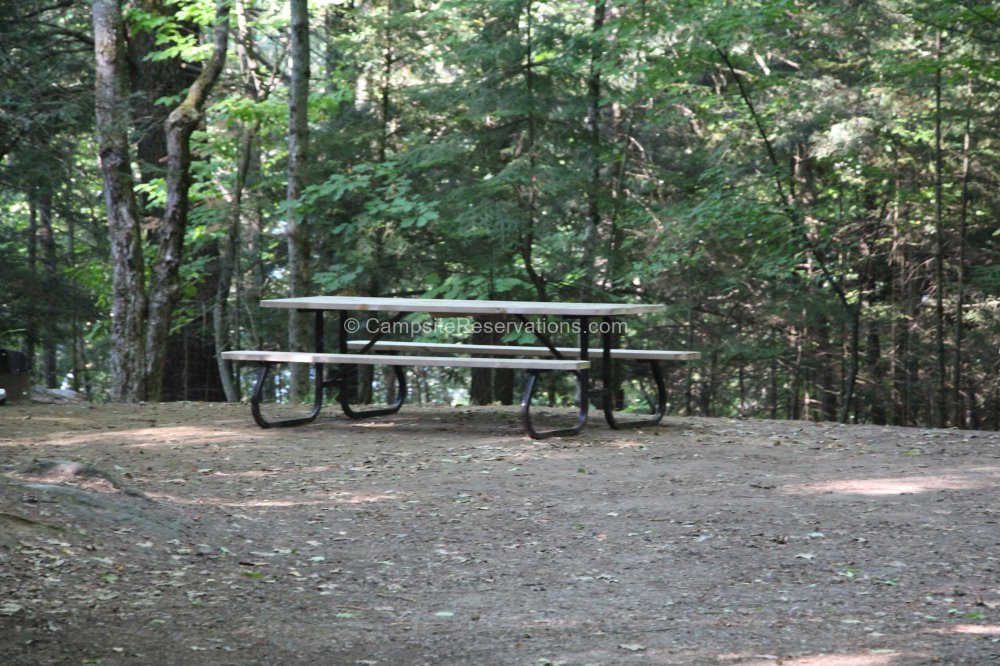 Campsite 137 in Granite Ridge Campground at Silent Lake Provincial Park
