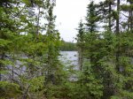 Click to enlarge Sleeping Giant Provincial Park, Ontario, Canada. Canoeing and fishing on Lizard Lake.