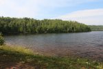 Click to enlarge Sleeping Giant Provincial Park, Ontario, Canada. Canoeing and fishing on lizard Lake.