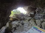Bruce Peninsula National Park, Ontario, Canada. Cave on Flower Pot Island, part of Fathom Five National Marine Park - adjunct to Bruce Peninsula National Park