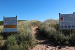 Click to enlarge Panmure Island Provincial Park, Prince Edward Island, Canada. path to beach