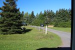 Click to enlarge Panmure Island Provincial Park, Prince Edward Island, Canada. road into camping area