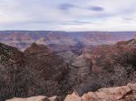 Click to enlarge Grand Canyon National Park, Arizona, United States. Bright Angel Trail at sunset