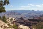 Click to enlarge Grand Canyon National Park, Arizona, United States. The view of the Grand Canyon from Mather Point, just off of the Grand Canyon Visitor Center.