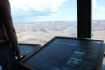 Click to enlarge Grand Canyon National Park, Arizona, United States. The view from within the Geology Museum at Yavapai Point on the South Rim of the Grand Canyon National park.