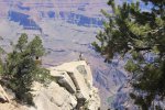 Click to enlarge Grand Canyon National Park, Arizona, United States. Mather Point on the South Rim of the Grand Canyon National Park.