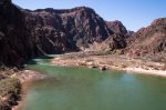 Click to enlarge Grand Canyon National Park, Arizona, United States. Colorado River at the bottom of the Grand Canyon
