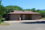 Click to enlarge Dead Horse Ranch State Park, Arizona, United States. The bathroom (that includes flushing toilets and showers) at the group campsite at Dead Horse Ranch