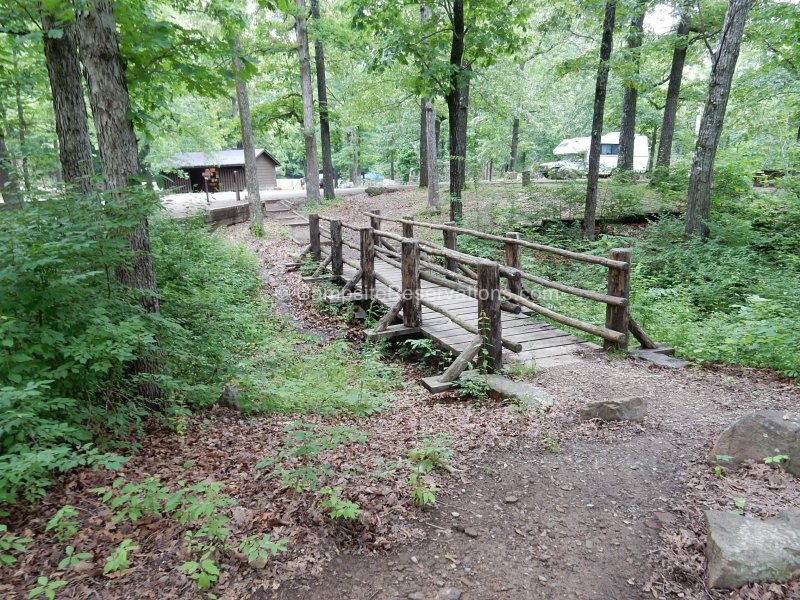 Devil's Den State Park Campground - B Loop at Devil's Den State Park ...