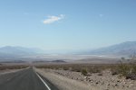 Click to enlarge Death Valley National Park, California, United States. You can see the salt flats off in the distance. Death Valley boasts the lowest elevation in the United States at 282 feet below sea level. You can see it