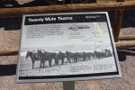 Click to enlarge Death Valley National Park, California, United States. Teams of 20 mules were used for moving the borax in large carts.