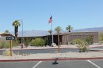 Click to enlarge Death Valley National Park, California, United States. The visitor center at Furnace Creek in Death Valley National Park.