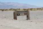 Click to enlarge Death Valley National Park, California, United States. Entering the Stovepipe Wells Village area in Death Valley National Park.