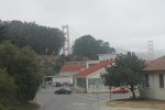 Click to enlarge Golden Gate National Rec Area, California, United States. From within Fort Point you get a great view of the Golden Gate Bridge. The buildings in this picture were part of the the historic fort.