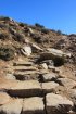 Click to enlarge Joshua Tree National Park, California, United States. Along the Ryan Mountain hiking trail. Trail is challenging but well used.