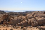 Click to enlarge Joshua Tree National Park, California, United States. Mastodon Peak Loop. Salton Sea in the background