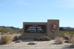 Click to enlarge Joshua Tree National Park, California, United States. Park entrance sign.