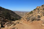 Click to enlarge Joshua Tree National Park, California, United States. Views along the Ryan Mountain hiking trail.