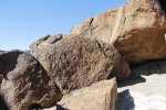 Click to enlarge Mojave National Preserve, California, United States. Hole-in-the-Wall Loop Trail. Leaves from the Hole in the Wall Campground. Fun short trail but challenging in spots as you have to use the rings to get through the small slot canyons.