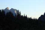 Click to enlarge Yosemite National Park, California, United States. Yosemite National Park is full of mountains and tall sequoia and pine trees.