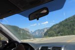 Click to enlarge Yosemite National Park, California, United States. There are a lot of mountain roads that lead you through this national park.