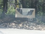 Click to enlarge Yosemite National Park, California, United States. Park sign for Yosemite National Park