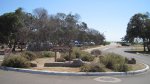 Click to enlarge Carpinteria State Beach, California, United States. Carpinteria State Beach sign and entrance.