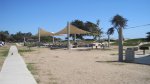 Click to enlarge Carpinteria State Beach, California, United States. Picnic area.